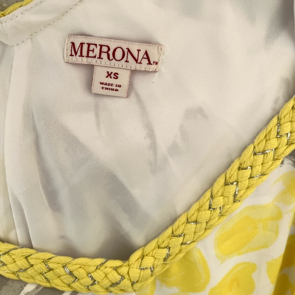 NEW pineapple print asymmetrical sun dress - Picture 7 of 7